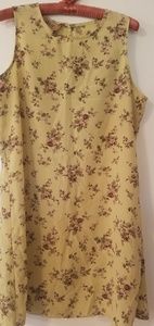 Short Floral Print Dress